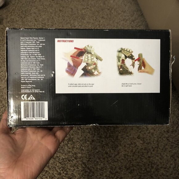 Todd McFarlane's Ultra-Action Figure 12" Super Size MEDIEVAL SPAWN New In Box - Picture 9 of 9